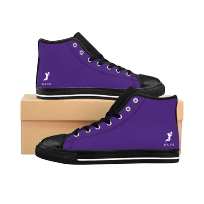 EVEREST Dark Purple L White