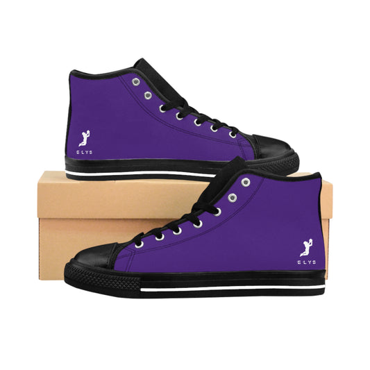 EVEREST Dark Purple L White