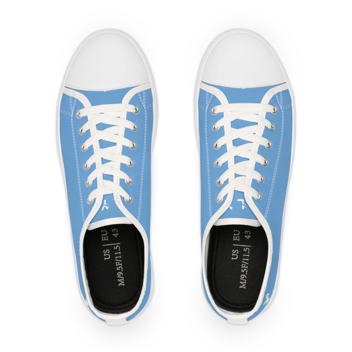 R-GIN Light Blue logo Blanc