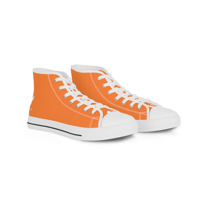 FEAT ONE Light Orange logo Blanc