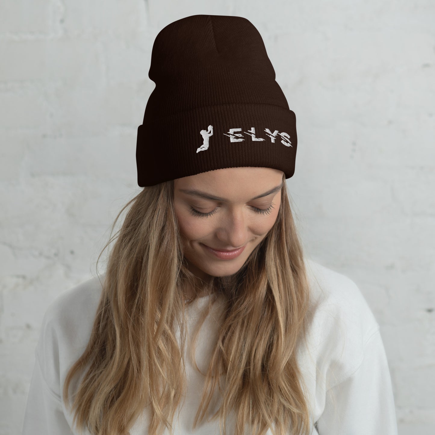 Bonnet ELYS logo Blanc