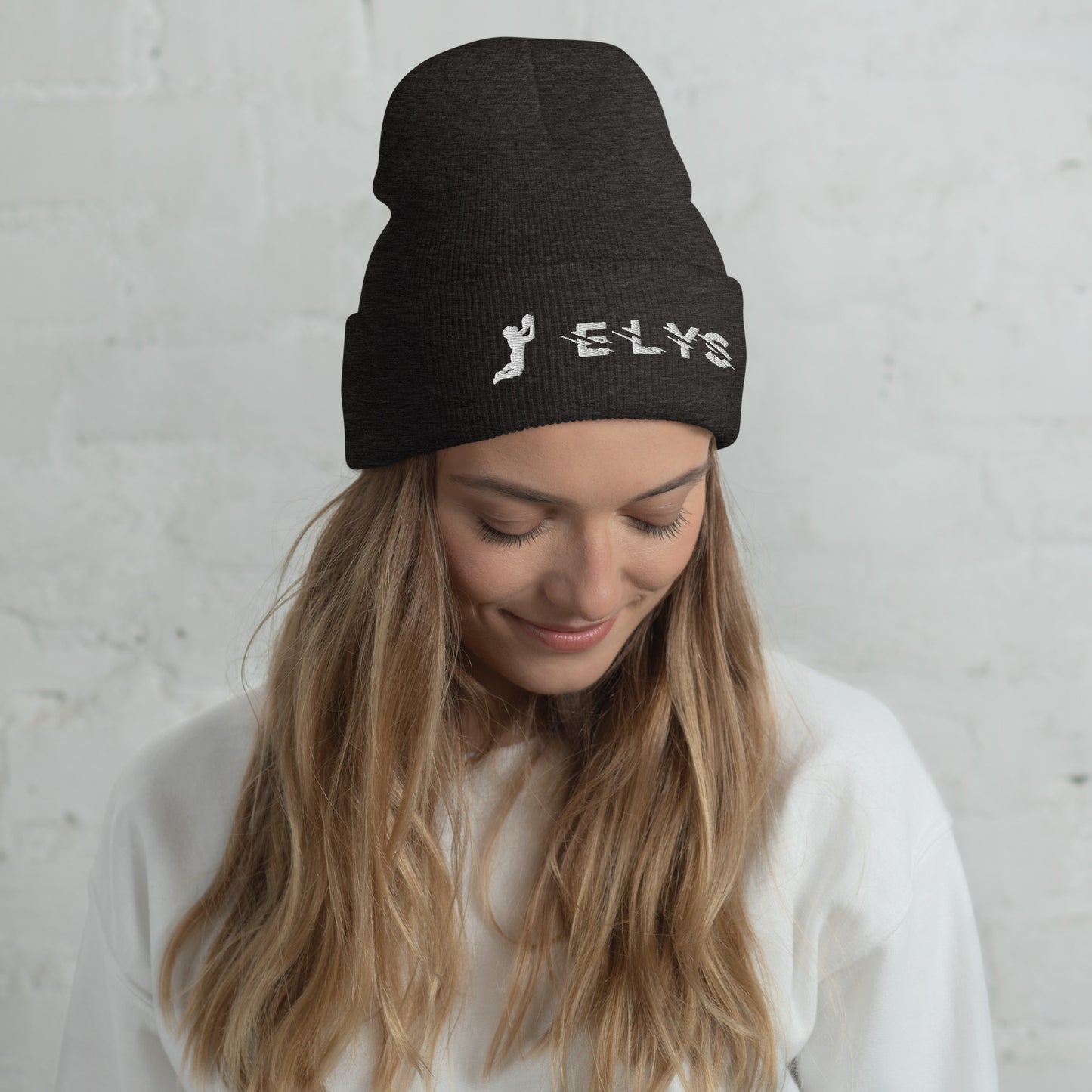 Bonnet ELYS logo Blanc