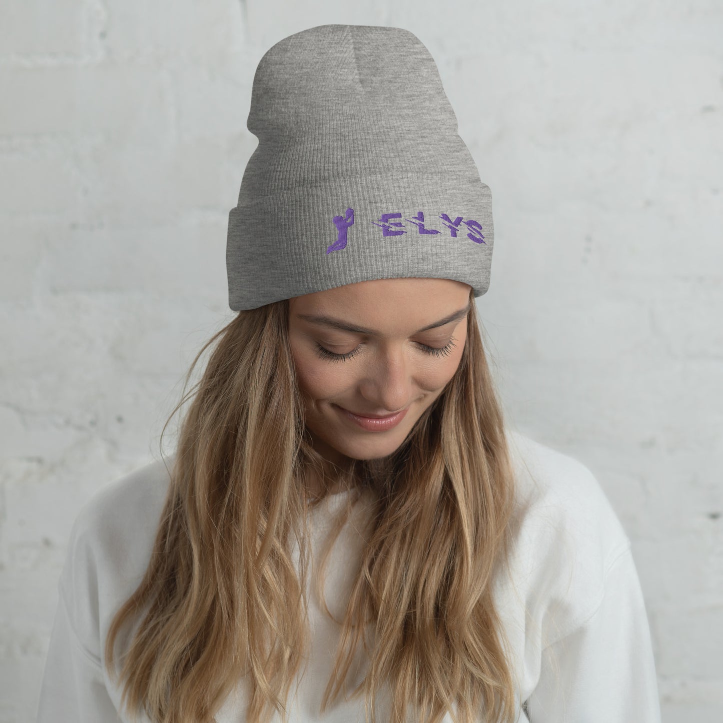 Bonnet ELYS logo Violet