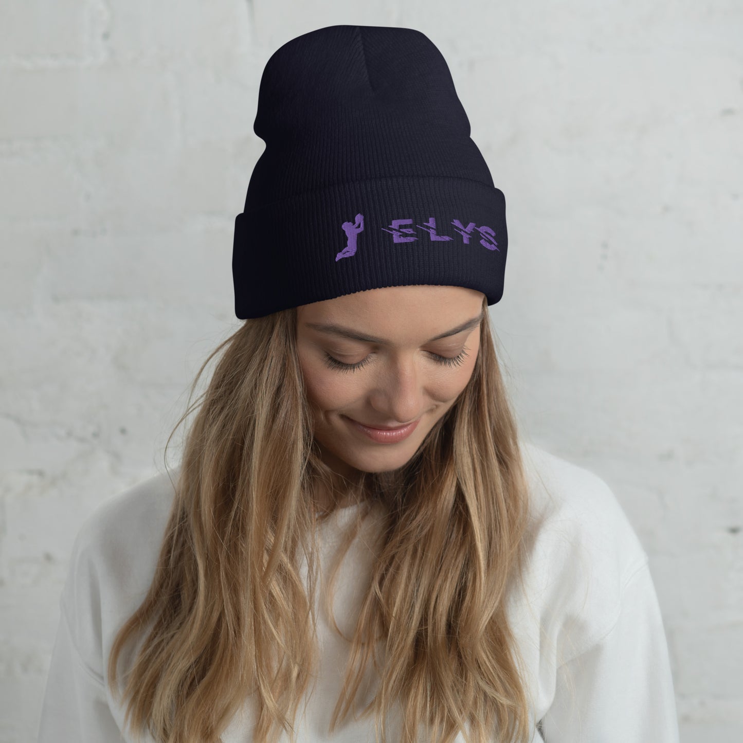 Bonnet ELYS logo Violet