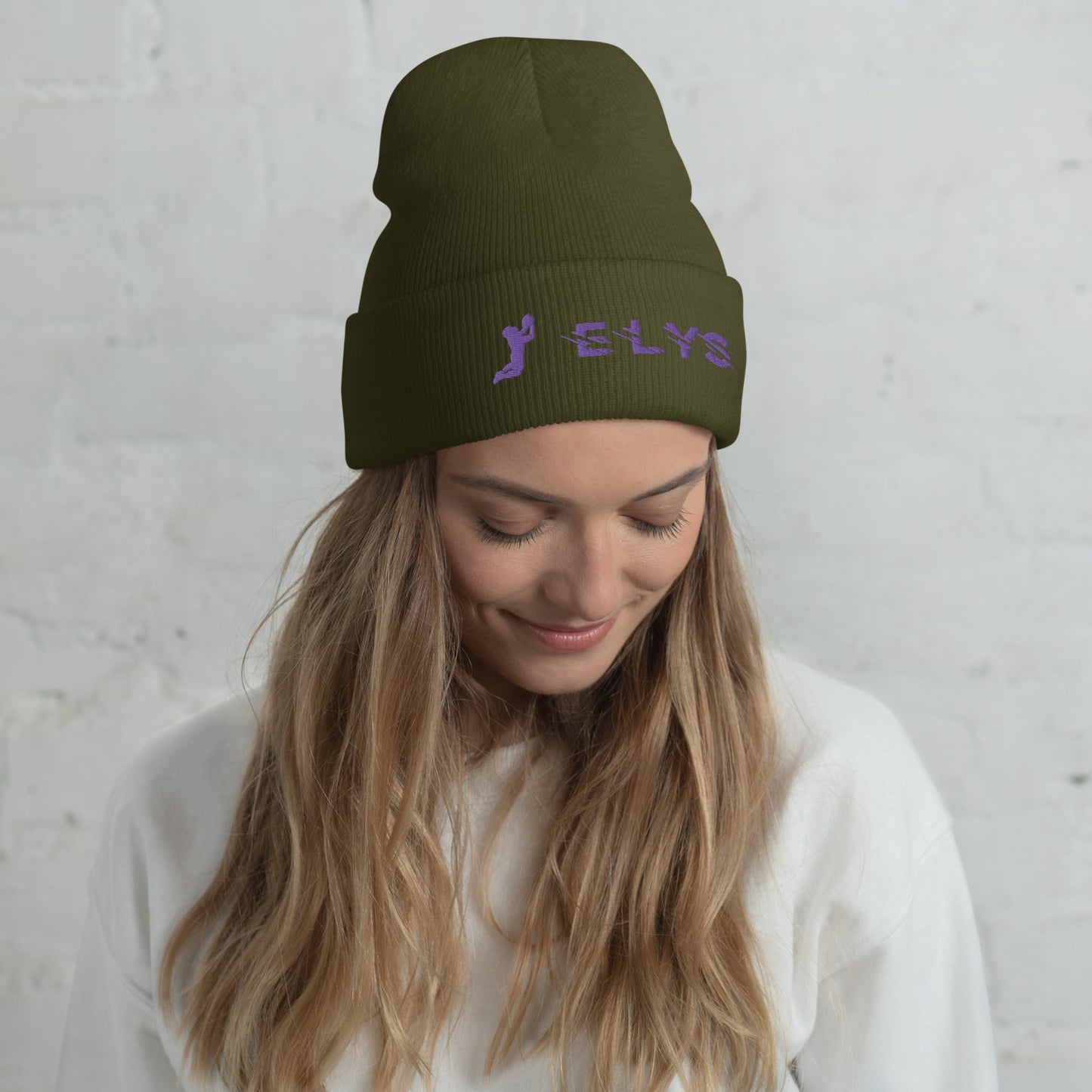 Bonnet ELYS logo Violet