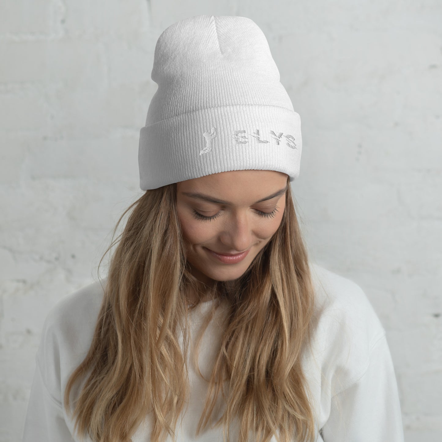 Bonnet ELYS logo Blanc