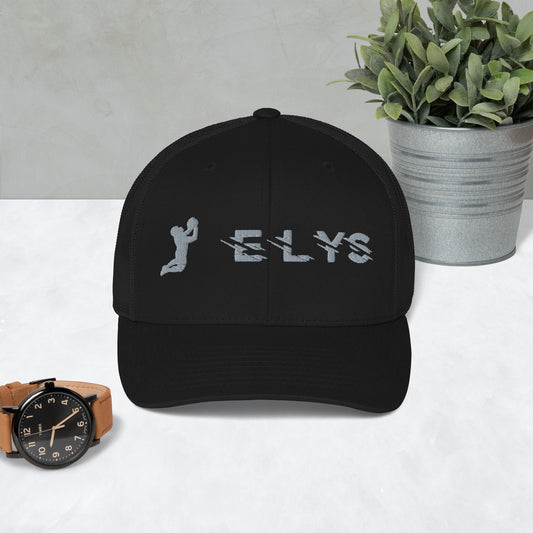 Casquette ELYS logo Argenté