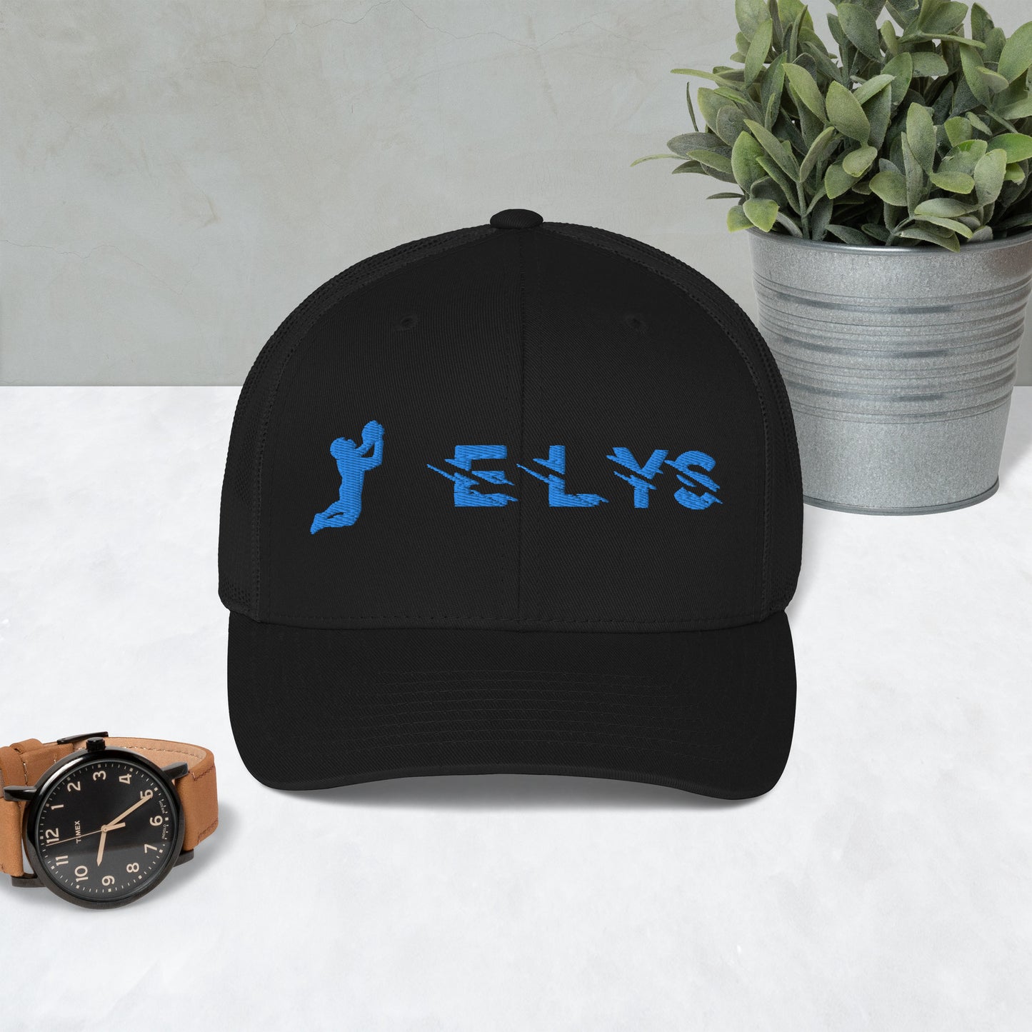 Casquette ELYS logo Bleu Clair