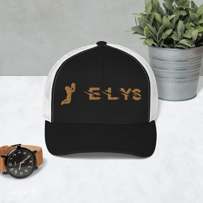 Casquette ELYS logo Or