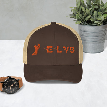 Casquette ELYS logo Orange