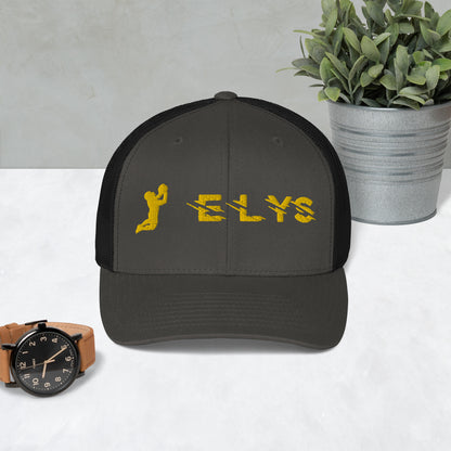 Casquette ELYS logo Jaune