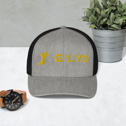 Casquette ELYS logo Jaune