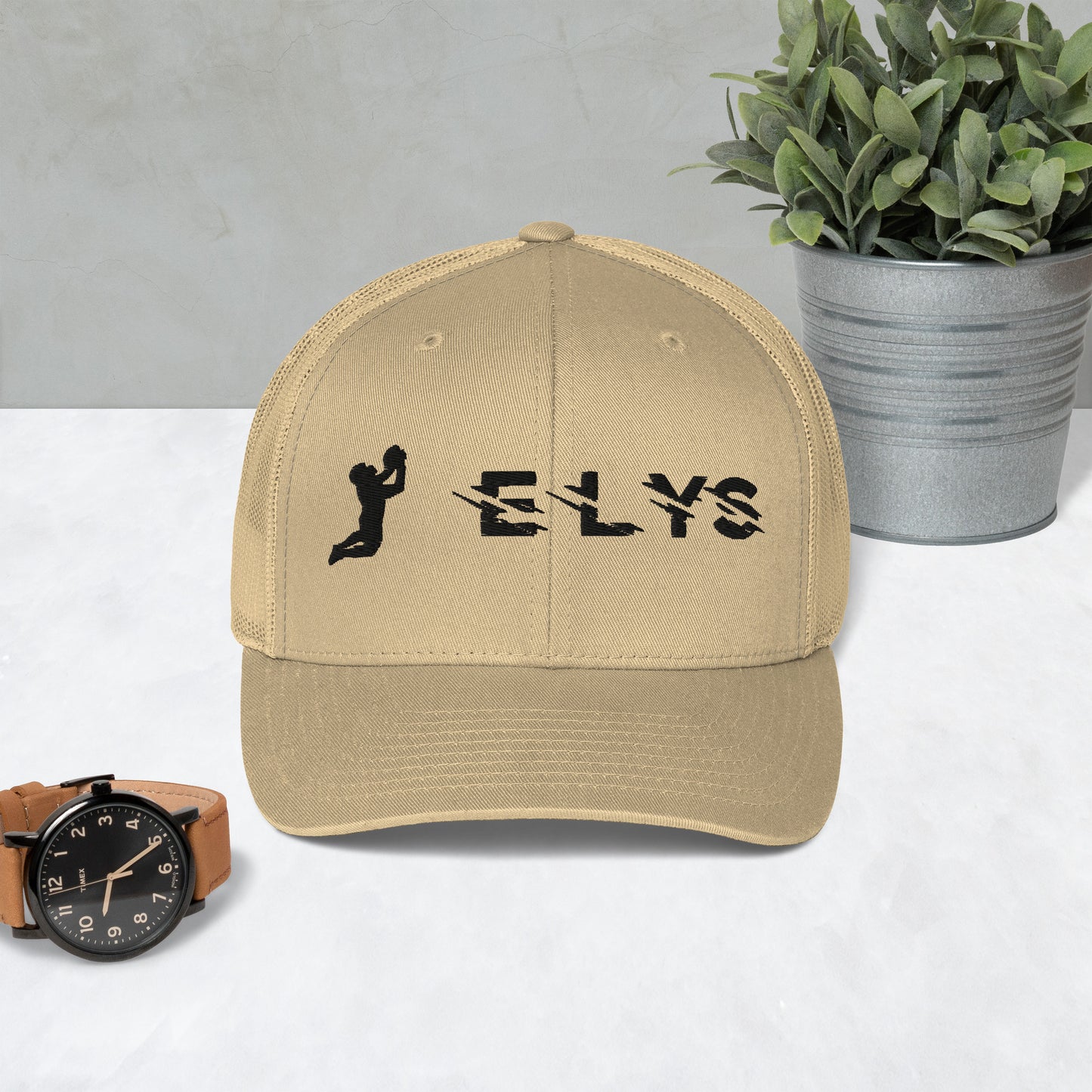 Casquette ELYS logo Noir