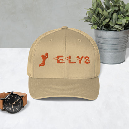 Casquette ELYS logo Orange