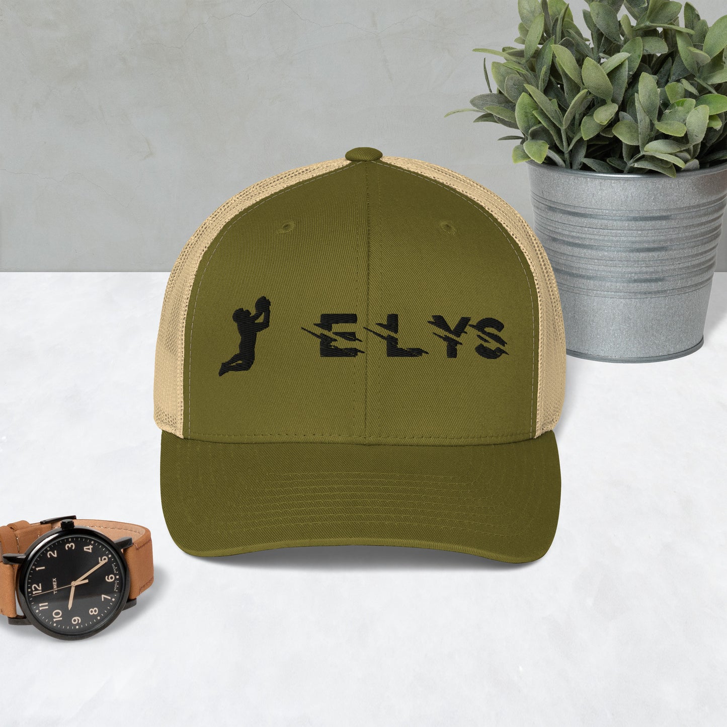 Casquette ELYS logo Noir