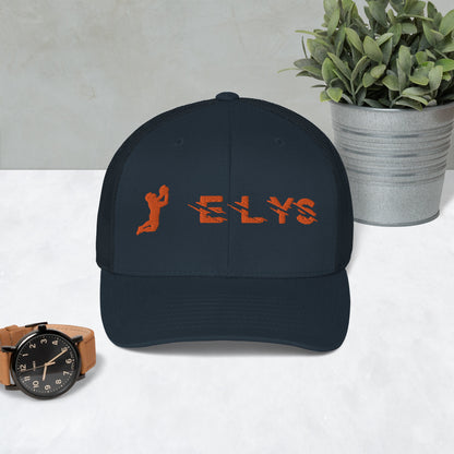 Casquette ELYS logo Orange