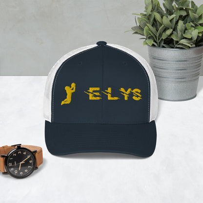 Casquette ELYS logo Jaune