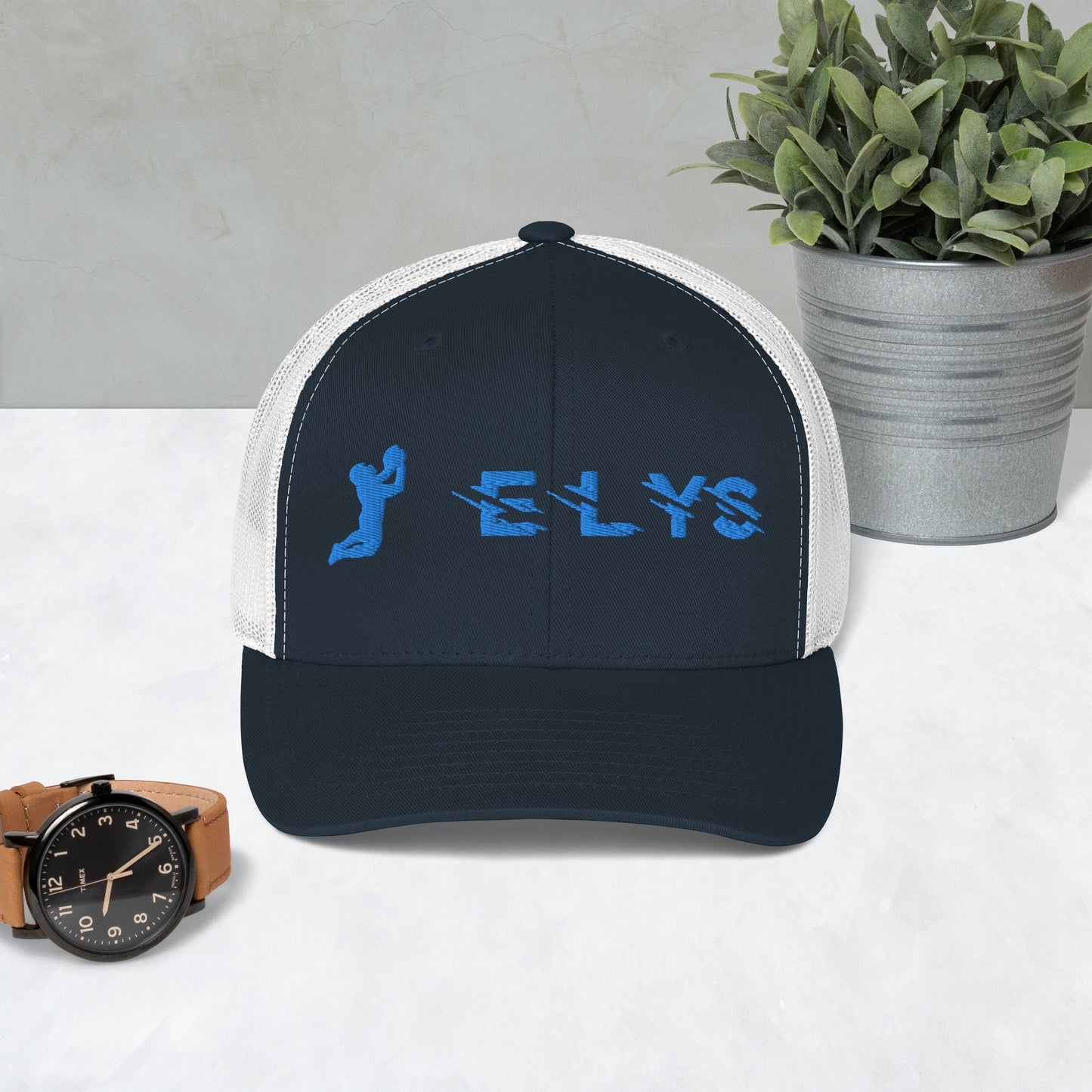 Casquette ELYS logo Bleu Clair