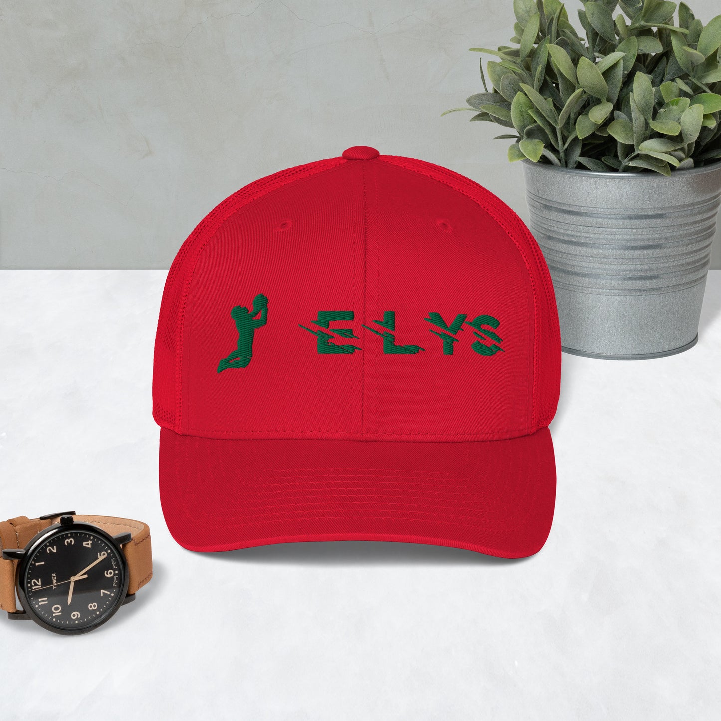 Casquette ELYS logo Vert Foncé