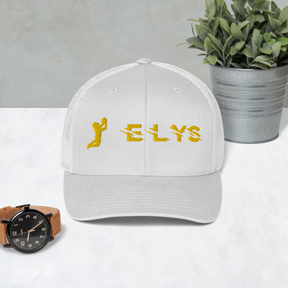 Casquette ELYS logo Jaune