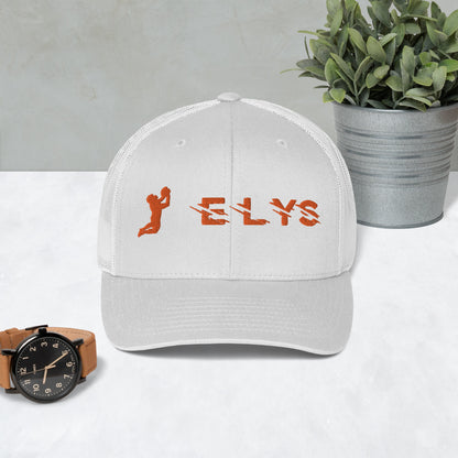 Casquette ELYS logo Orange