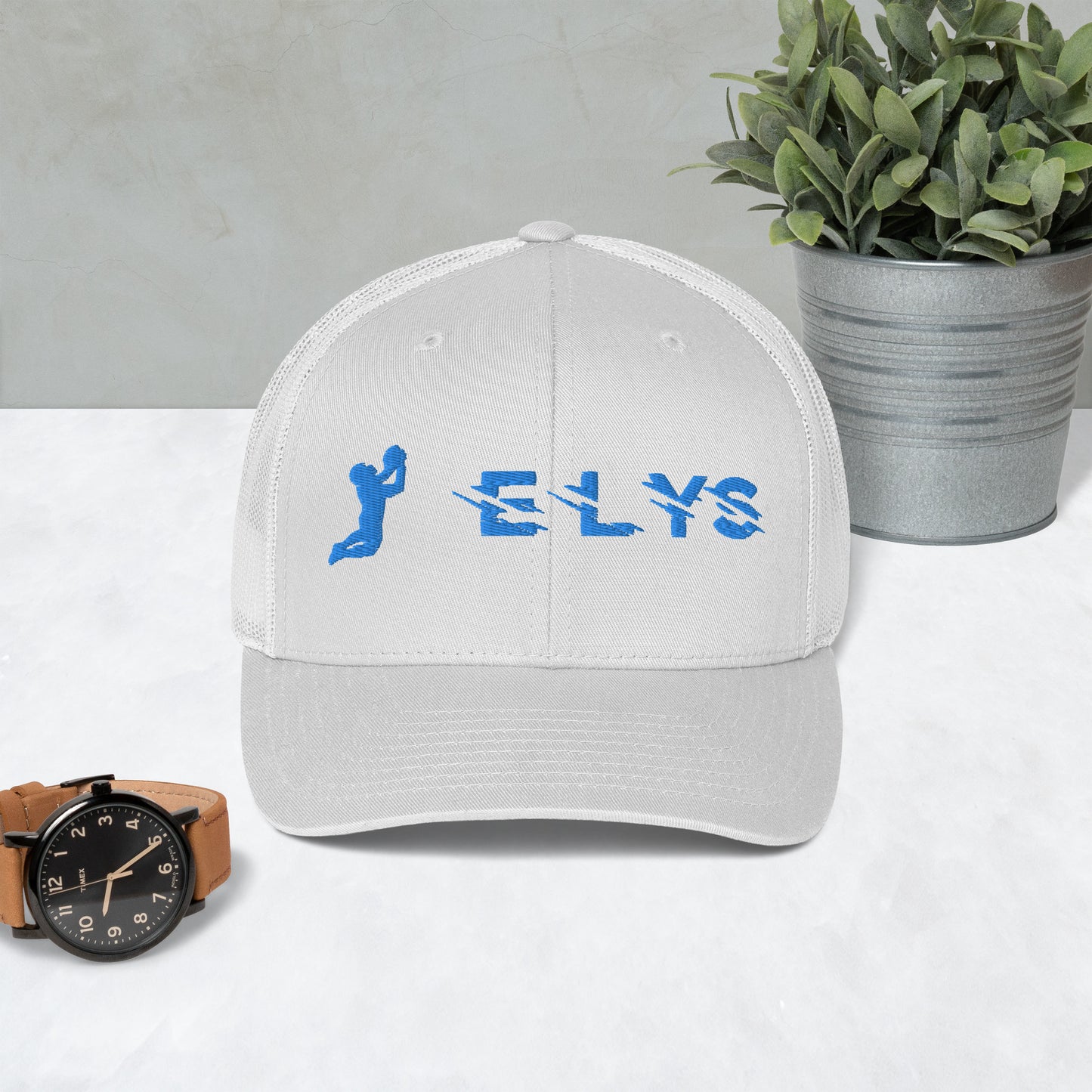 Casquette ELYS logo Bleu Clair