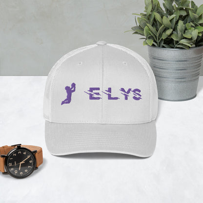 Casquette ELYS logo Violet