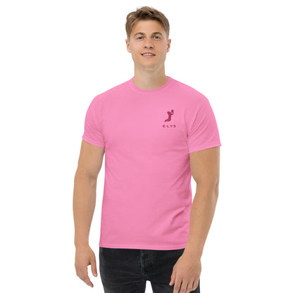 T-shirt ELYS Homme logo Rose