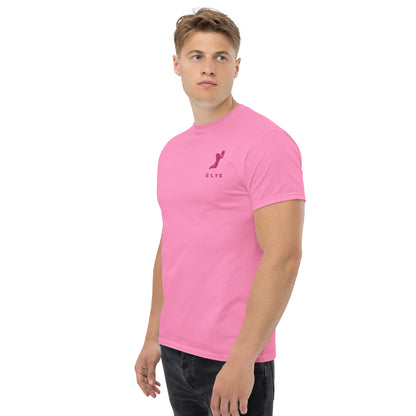 T-shirt ELYS Homme logo Rose