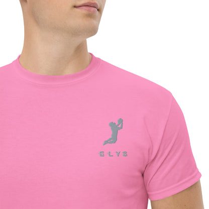 T-shirt ELYS Homme logo Argenté