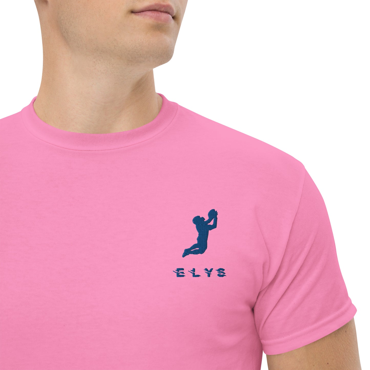 T-shirt ELYS Homme logo Bleu Foncé