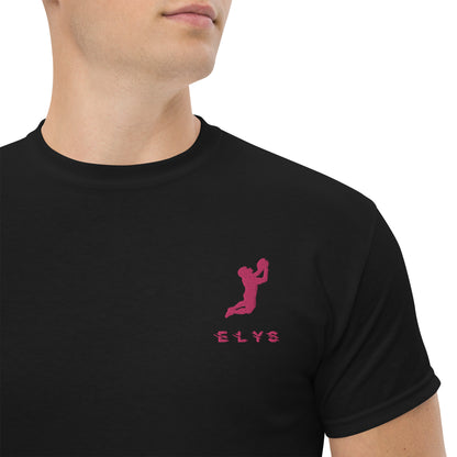 T-shirt ELYS Homme logo Rose