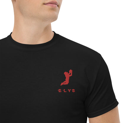 T-shirt ELYS Homme logo Rouge