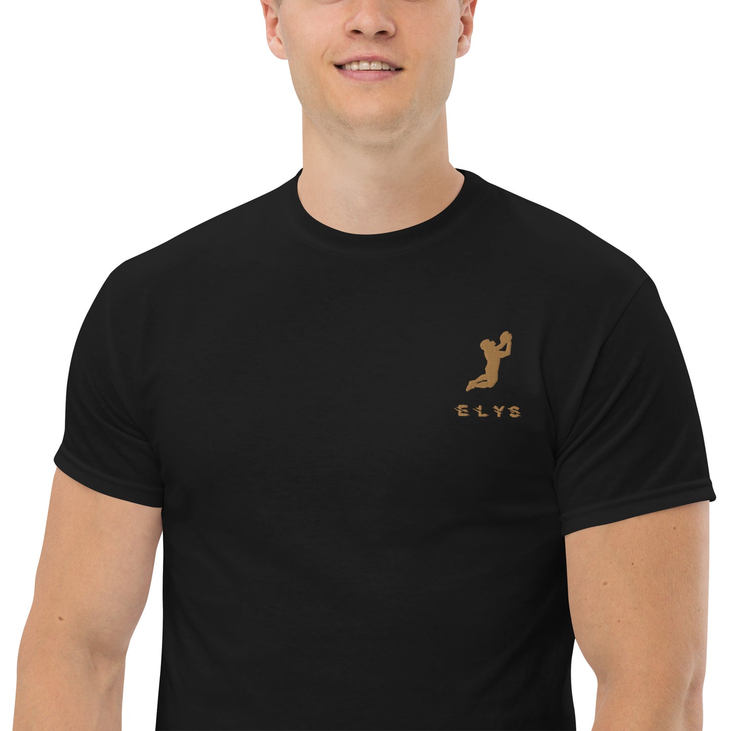 T-shirt ELYS Homme logo Or