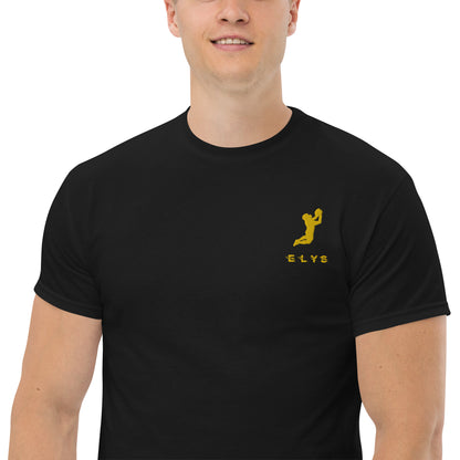 T-shirt ELYS Homme logo Jaune