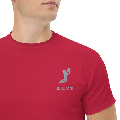 T-shirt ELYS Homme logo Argenté