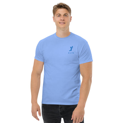 T-shirt ELYS Homme logo Bleu Clair