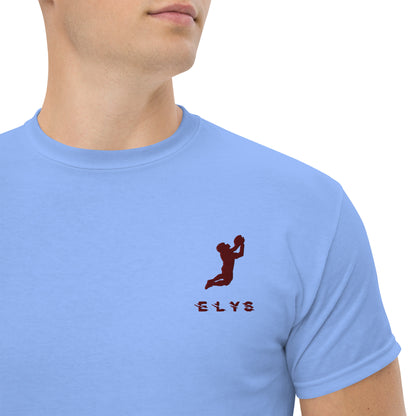 T-shirt ELYS Homme logo Bordeaux