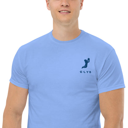 T-shirt ELYS Homme logo Bleu Foncé