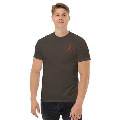 T-shirt ELYS Homme logo Rouge