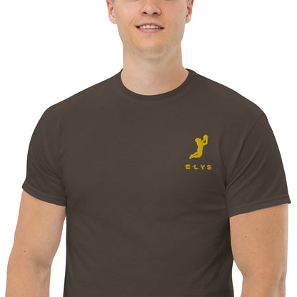 T-shirt ELYS Homme logo Jaune