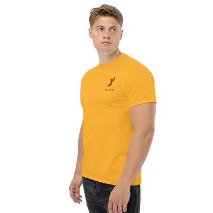 T-shirt ELYS Homme logo Rouge