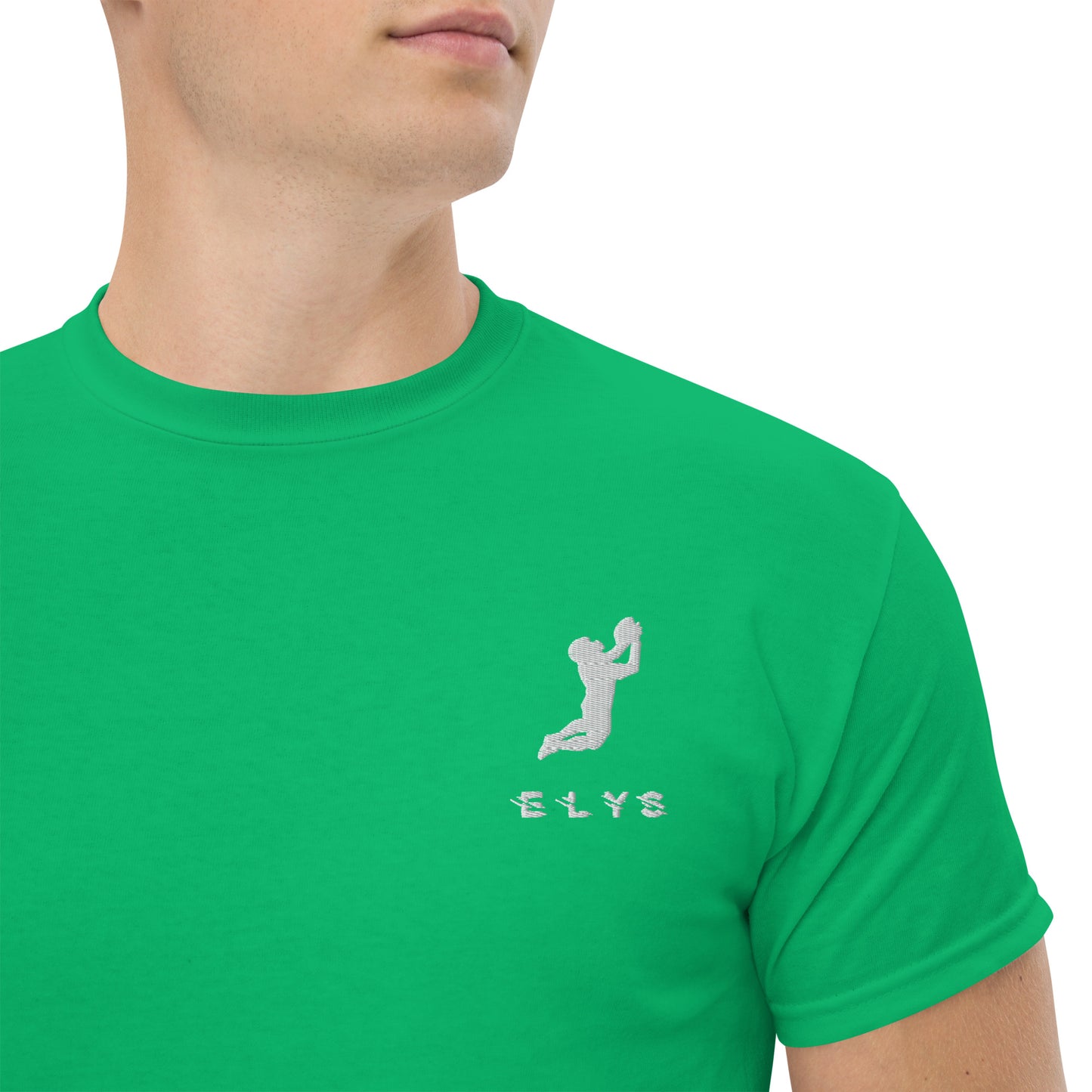 T-shirt ELYS Homme logo blanc