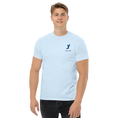 T-shirt ELYS Homme logo Bleu Foncé