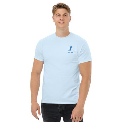 T-shirt ELYS Homme logo Bleu Clair