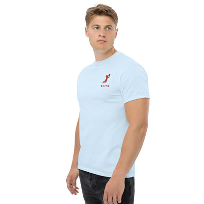 T-shirt ELYS Homme logo Rouge