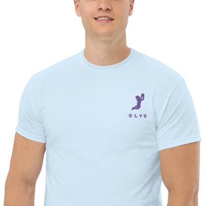 T-shirt ELYS Homme logo Violet