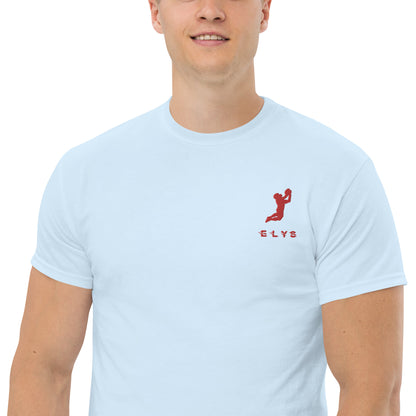 T-shirt ELYS Homme logo Rouge