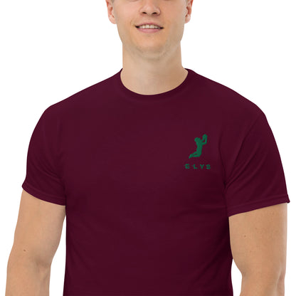 T-shirt ELYS Homme logo Vert Foncé