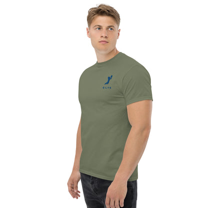 T-shirt ELYS Homme logo Bleu Foncé